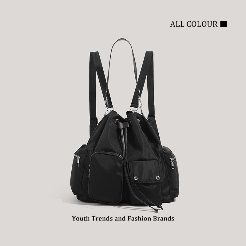 Women's Korean One Fashion Minority Design Lightweight Backpacks