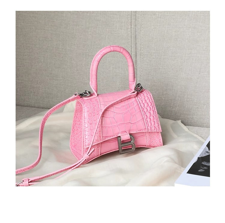 Women's Genuine Leather High Sense Cowhide Version Crocodile Pattern Women's Handbag