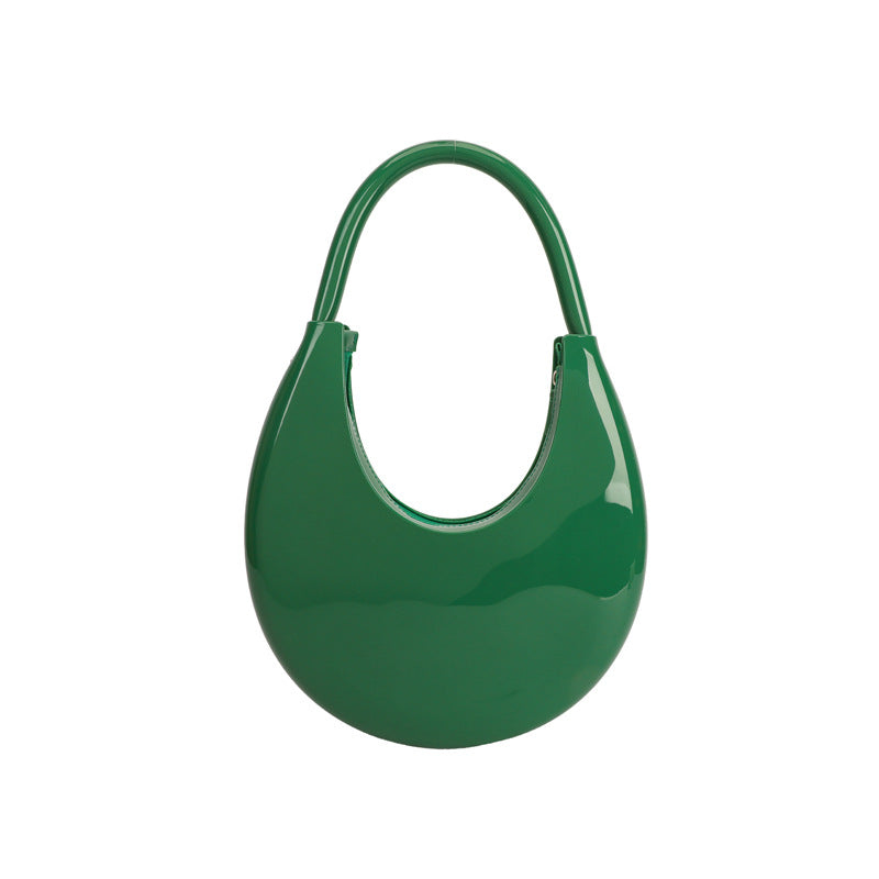 Popular Creative Gel Super Fashion Solid Underarm Bag