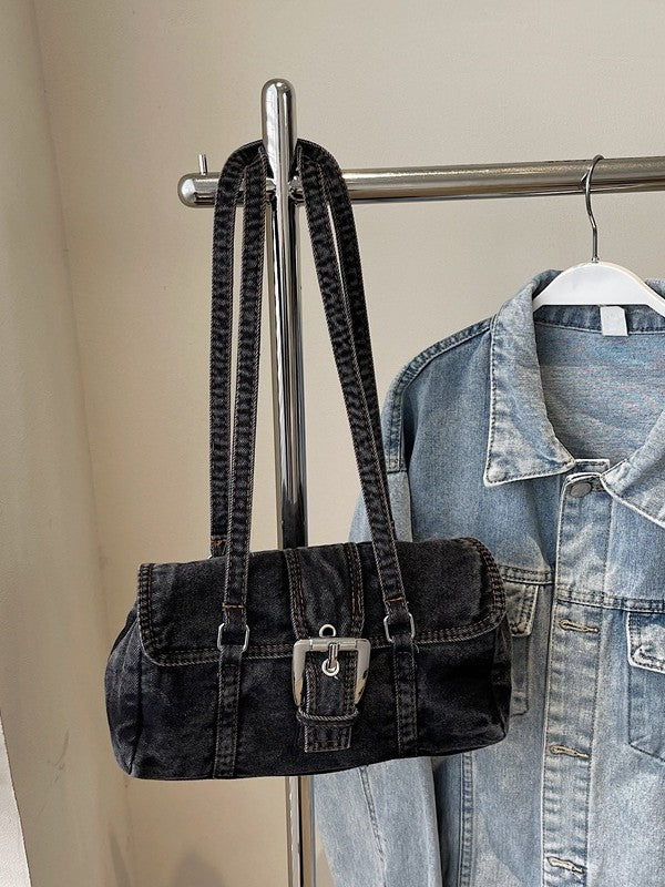 Women's Denim Hand Carrying Boston Autumn High-grade Bags