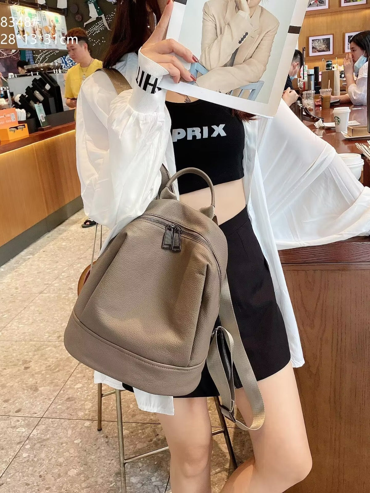 Women's Fashion Waterproof Oxford Cloth Large Capacity Commuter Women's Backpack