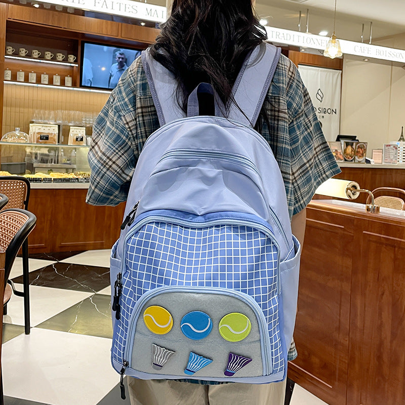 Women's & Men's Summer Junior Large Capacity Badminton Leisure Backpack