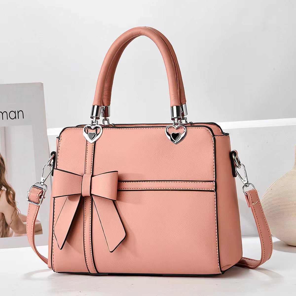 Women's Large Capacity Texture Mother One Piece Women's Shoulder Bag