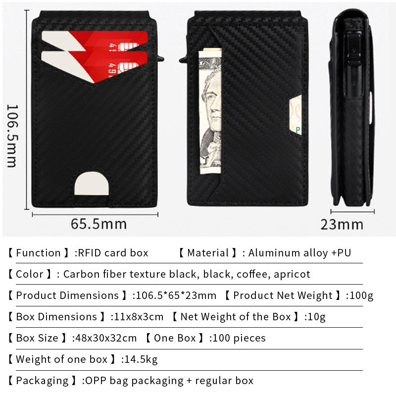 Women's & Men's Large Capacity Multiple Slots Bank Men's Wallets