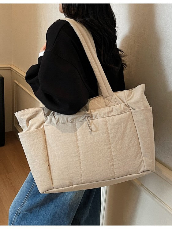 Versatile Women's Quilted Large Capacity Lightweight Bags