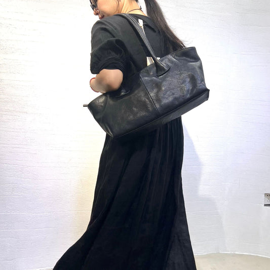 Women's Genuine Leather First Layer Vegetable Tanning Women's Shoulder Bag