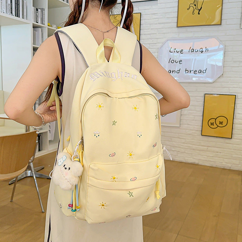 Good-looking Female Fresh Sweet Cute Large Leisure Backpack