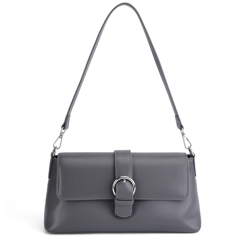 Women's Special Interest Light Luxury Baguette High-grade Leather Versatile High Quality Women's Messenger Bag