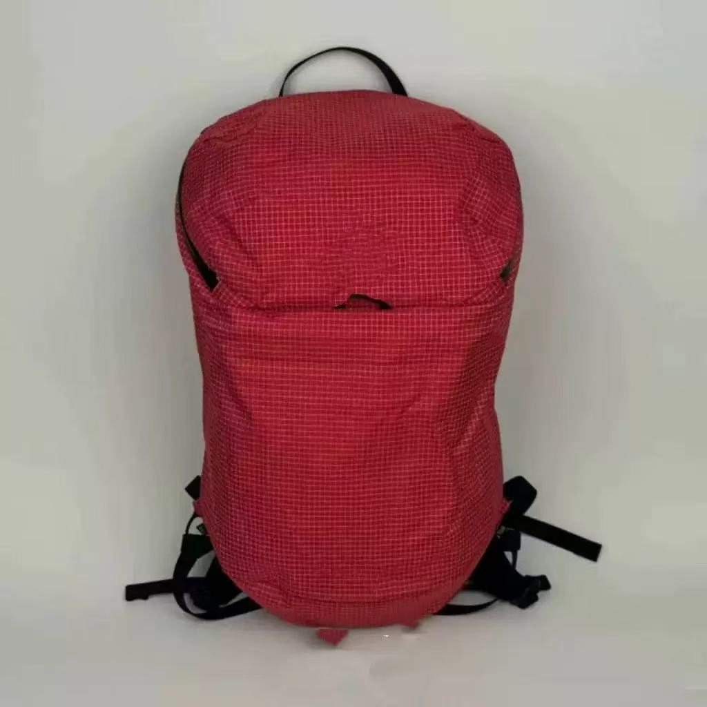 Lightweight Checked Leisure Waterproof Fashion Embroidery Weight Sports Backpack