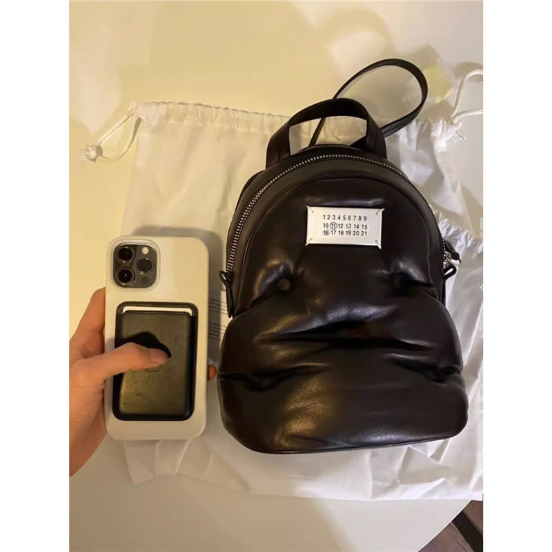 Fashion Women's Sheepskin Chain Leather Mini Women's Backpack