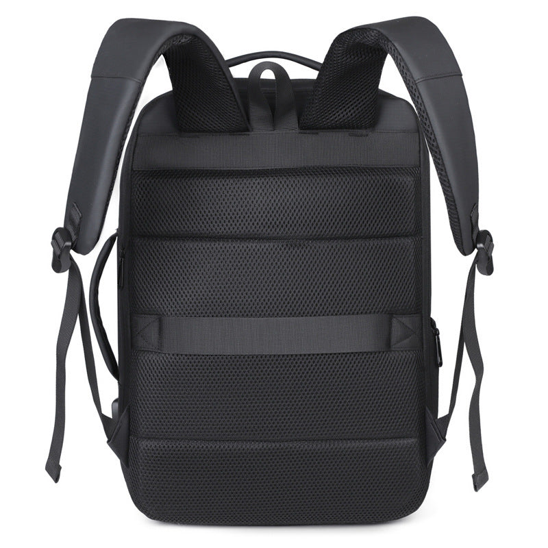 Popular Men's Simple Waterproof Hard-wearing Advanced Business Backpack