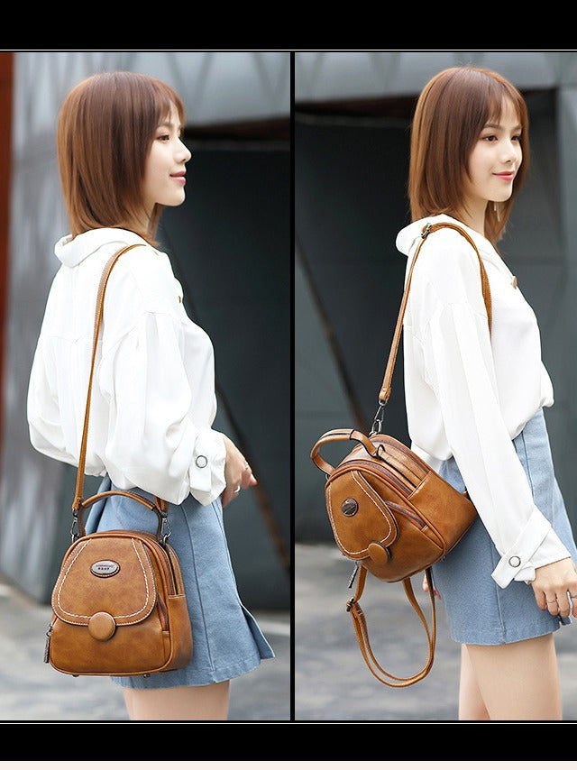 Women's Summer Retro Style Portable Shoulders Pillow Women's Backpack