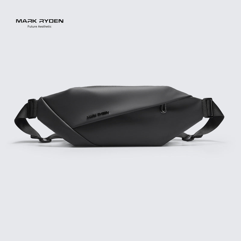 Versatile Men's High-grade Oblique Pattern Pocket Men's Messenger Bag