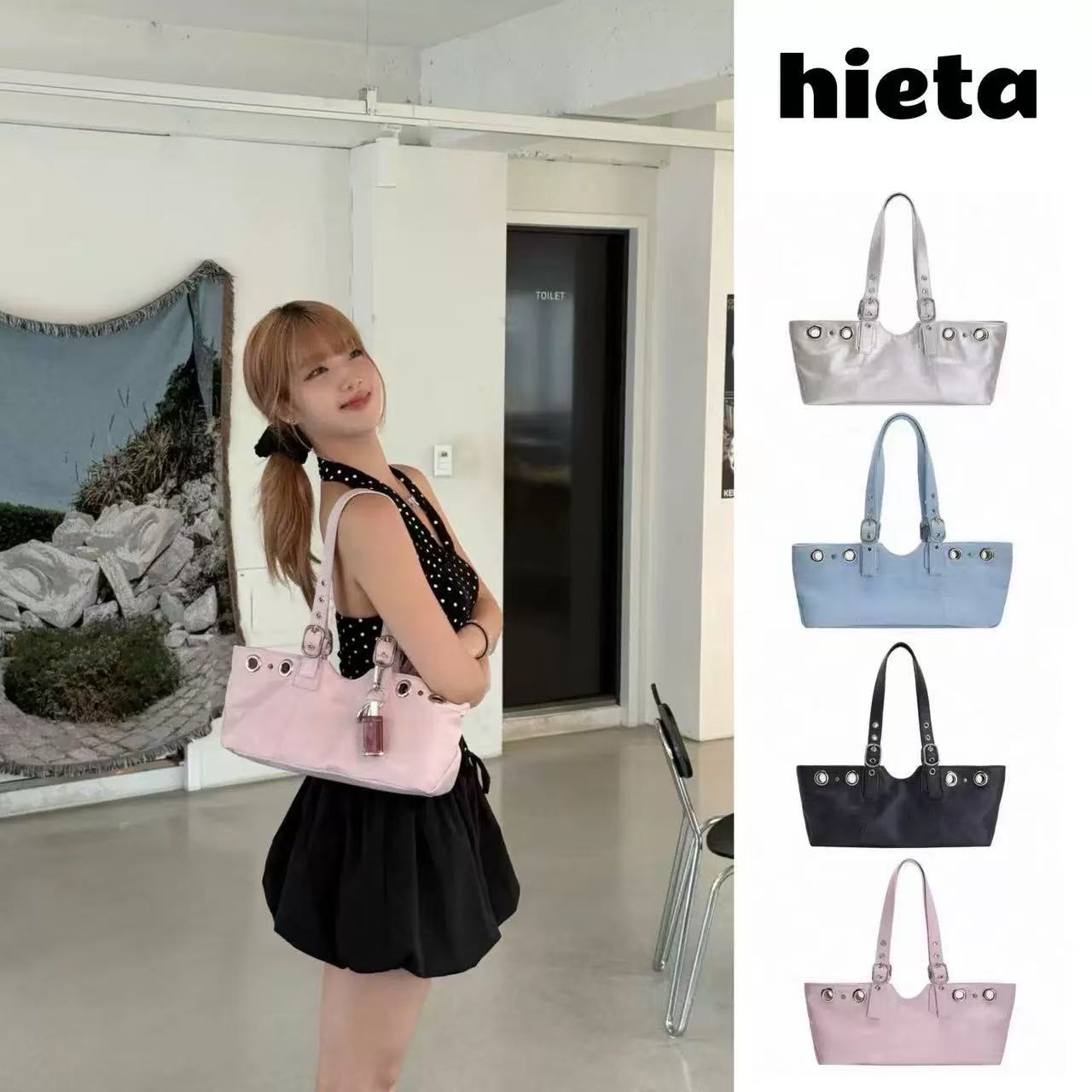 Niche Rivet Large Capacity Fashion Portable Bags