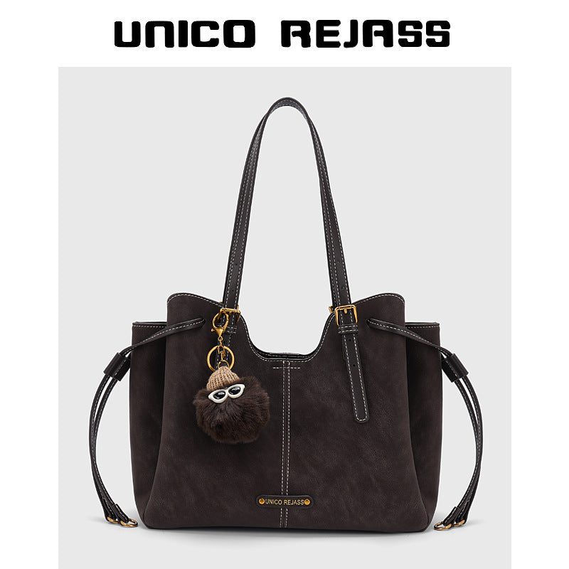 Women's Retro High Sense Portable Fashion Large Women's Shoulder Bag