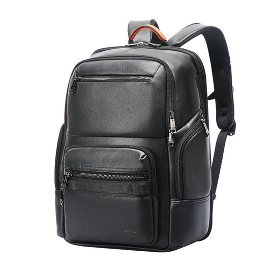 Men's First Layer Cowhide Large Capacity Computer Commuter Bags