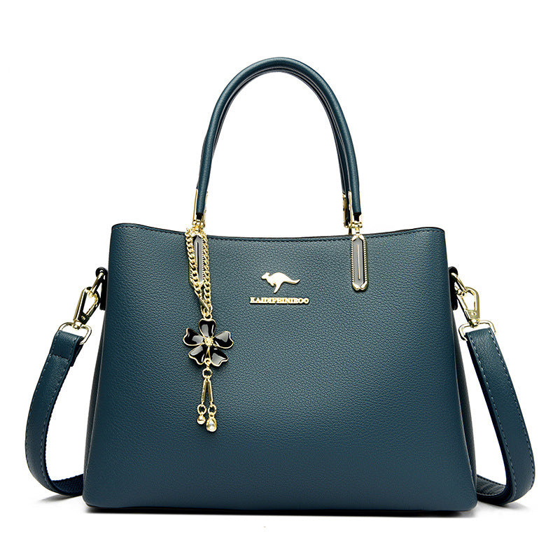 Women's Fashion Business Retro High-grade Multi Compartment Bags
