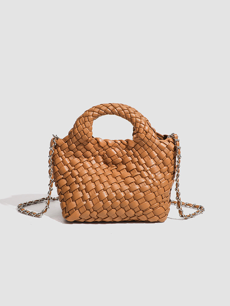 Design Hand-woven Vegetable Basket Daily Mini Women's Handbag