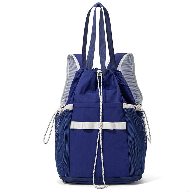 Women's & Men's Badminton Drawstring Tennis Portable Ball Printing Backpacks