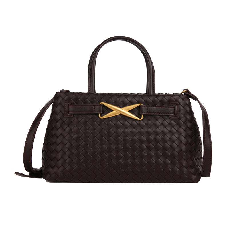 Women's High Sense Woven Fashion Commuter Bags