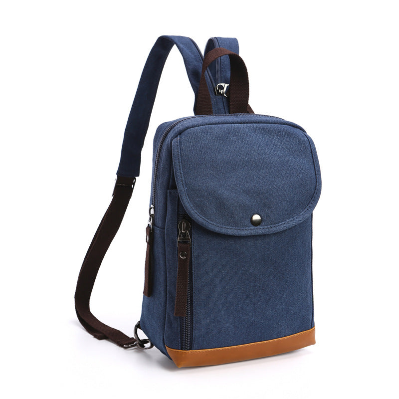 Stylish Casual Cool Trendy Canvas Cycling Leisure Backpack