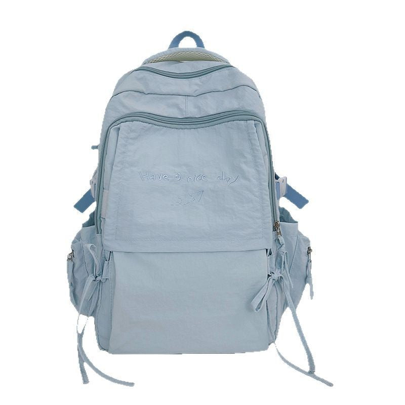 Large Capacity Male High Junior Primary Leisure Backpack