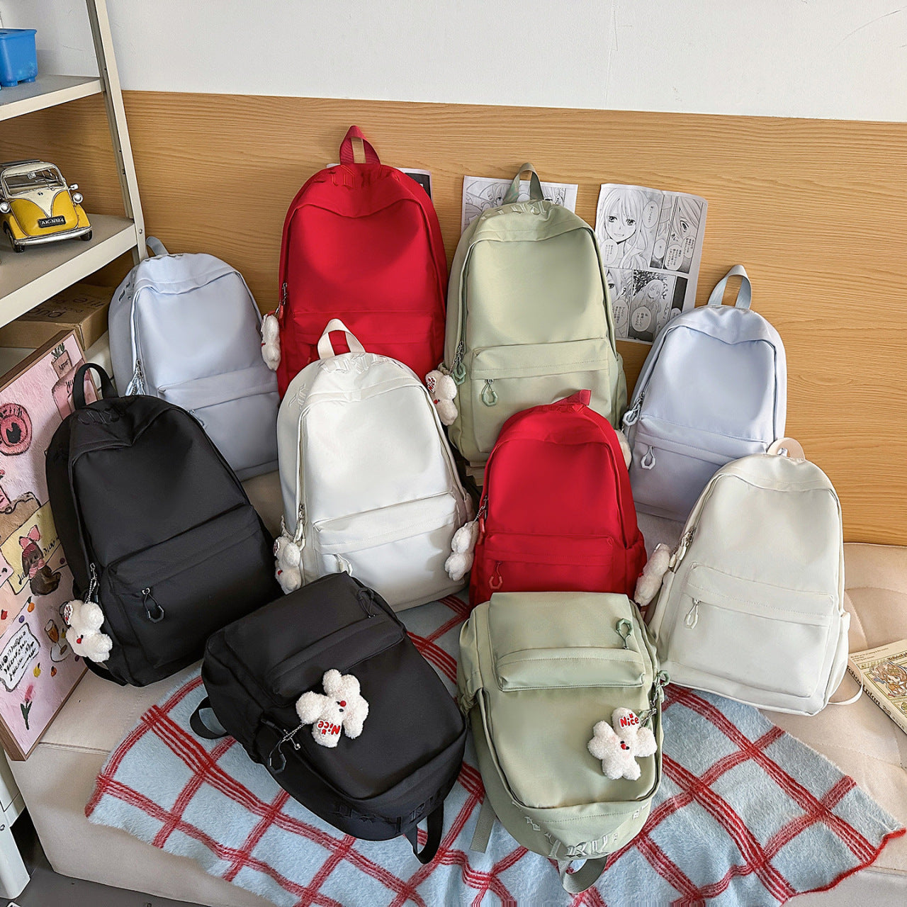 Female Niche Korean Style Good-looking College Fresh Backpacks