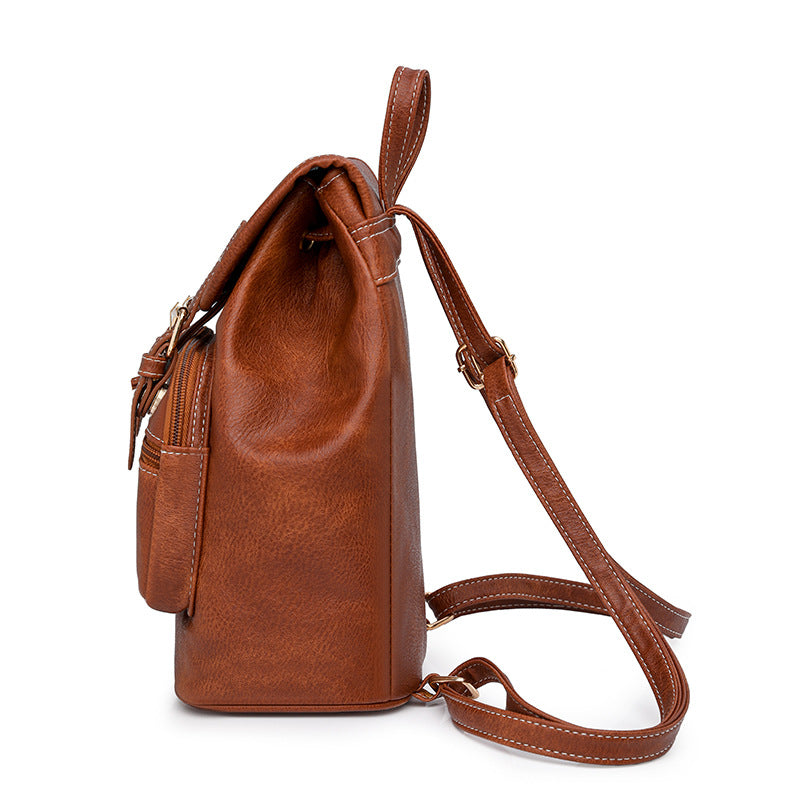 Women's & Men's Fashion Business Commute Trip Retro Women's Backpack