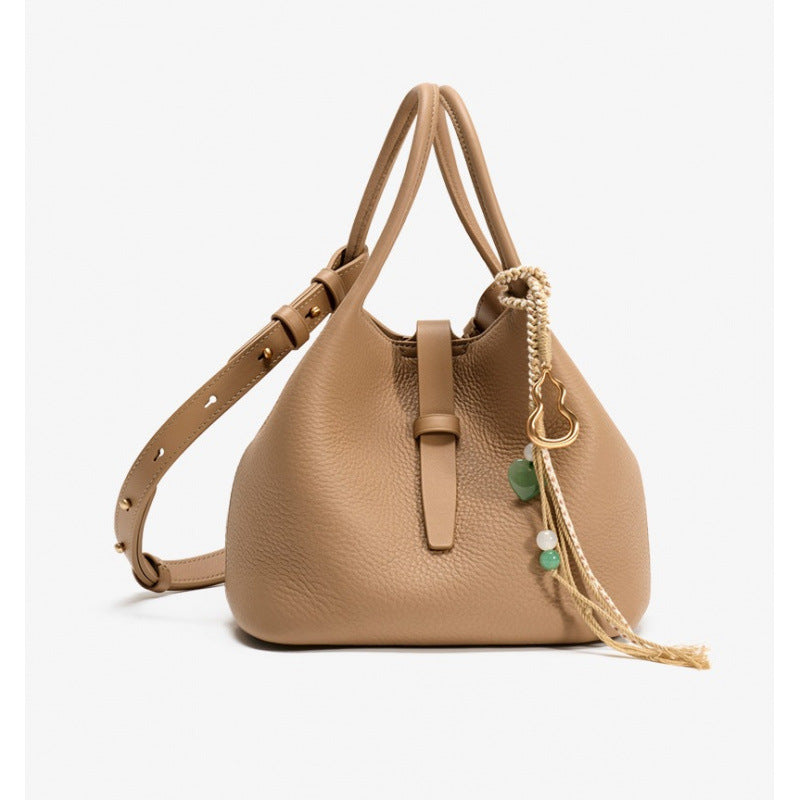 Women's Simple High-grade Echo Vegetable Basket With Women's Messenger Bag