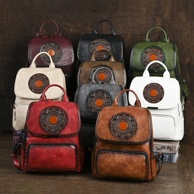 Attractive Women's Fashion Artistic Large Capacity Women's Backpack