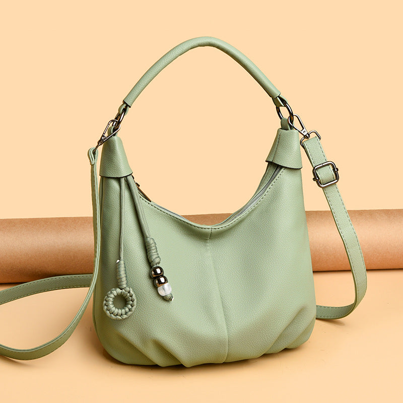 Women's Simple Hobo Korean Style Big Women's Shoulder Bag