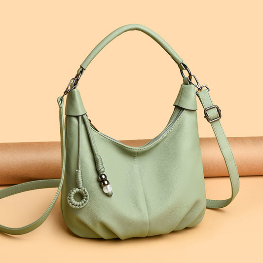Women's Simple Hobo Korean Style Big Women's Shoulder Bag
