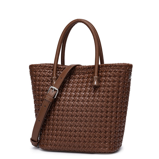 Slouchy Elegant Women's Advanced Texture Fashion Bucket Bags