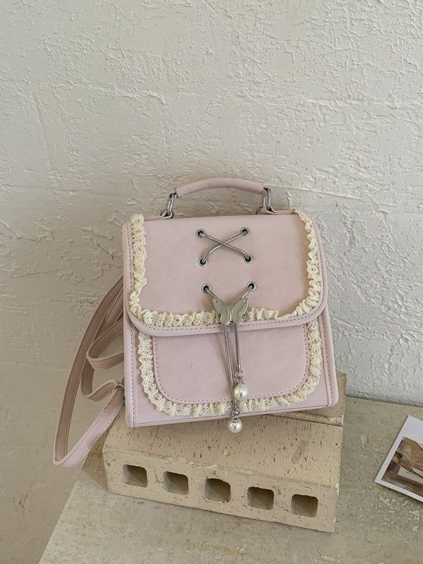 Women's Good-looking Simple Fashion Portable Korean Commuter College Backpacks