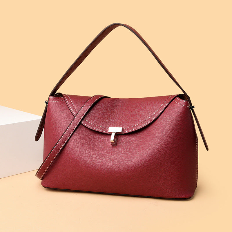 Women's Capacity Retro Commuter High Sense Fashion Underarm Shoulder Bags