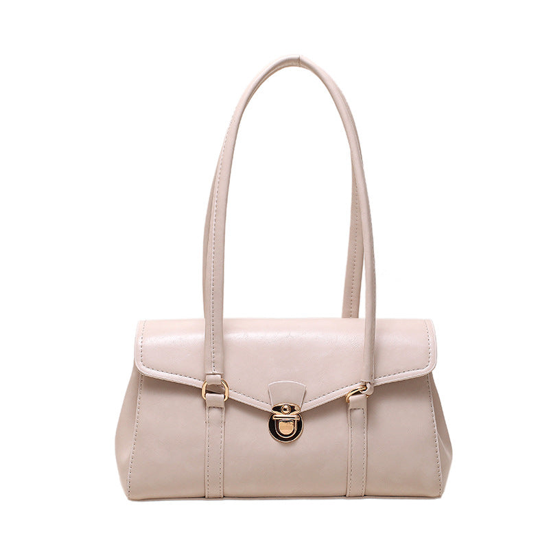 High-grade Red French Retro Underarm Special Women's Shoulder Bag
