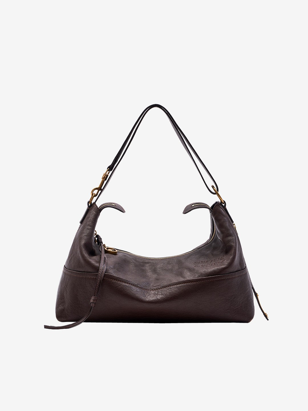 Le Cowhide Leather Large Capacity Commuter Women's Shoulder Bag