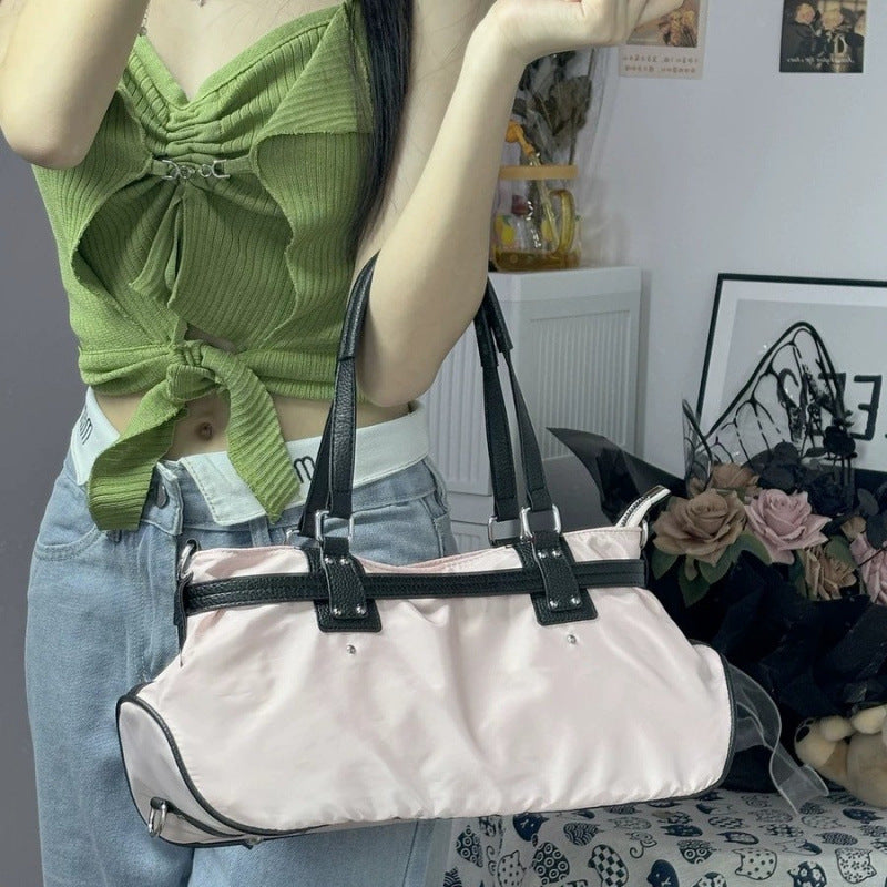 Women's Advanced Texture Large Capacity Sweet Cool Tote Bag