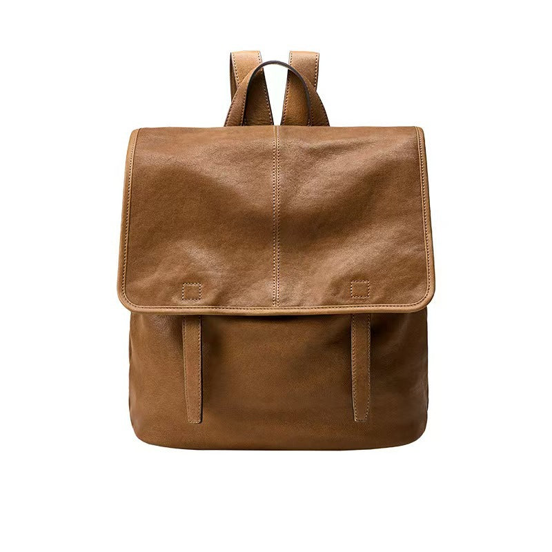 Tanned Sheepskin Series Large Capacity Commute Backpacks