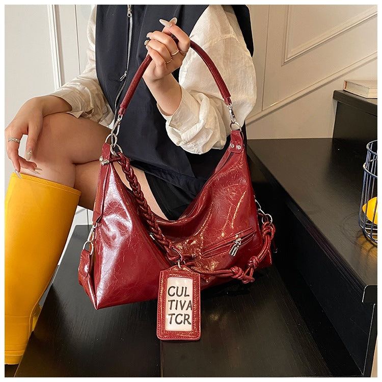 Women's Commuter Large Capacity Spring Fashion Underarm Tote Bags