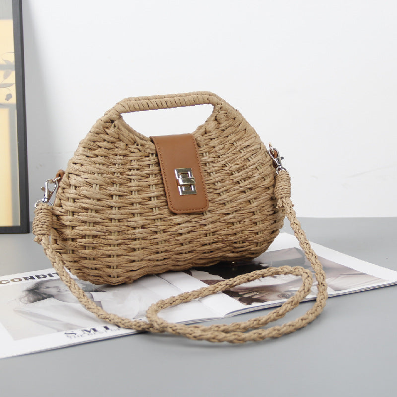 Women's Style Simple Shell Summer Cover Vacation Leisure Women's Messenger Bag