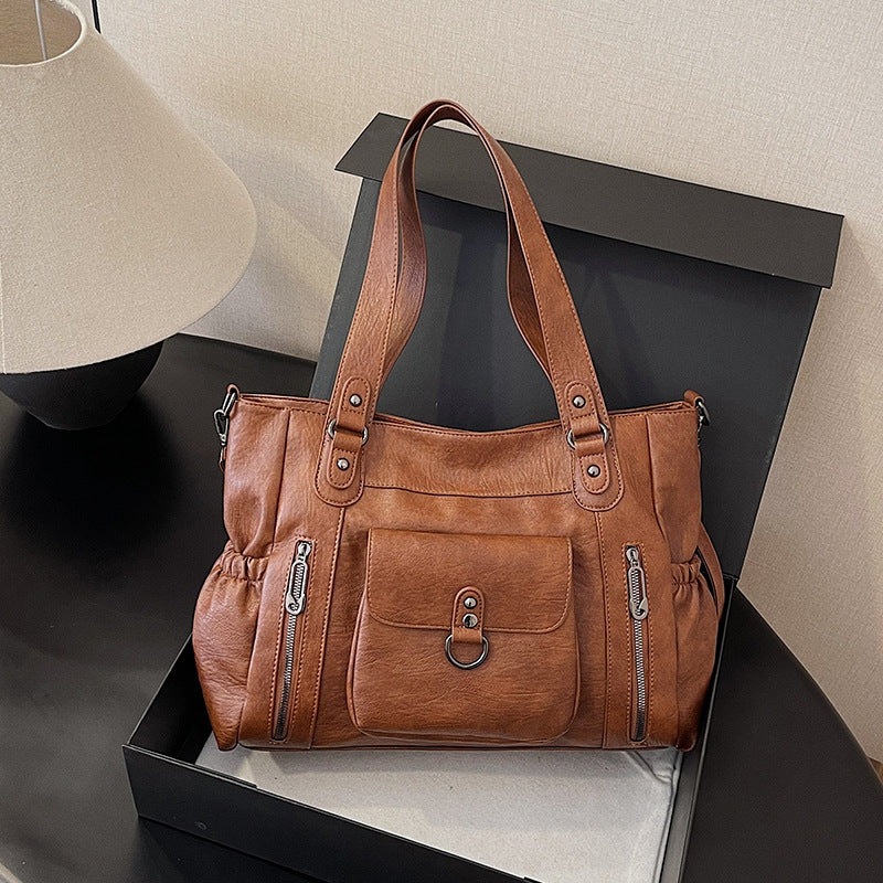 Easy Matching High Sense Large Capacity Women's Messenger Bag