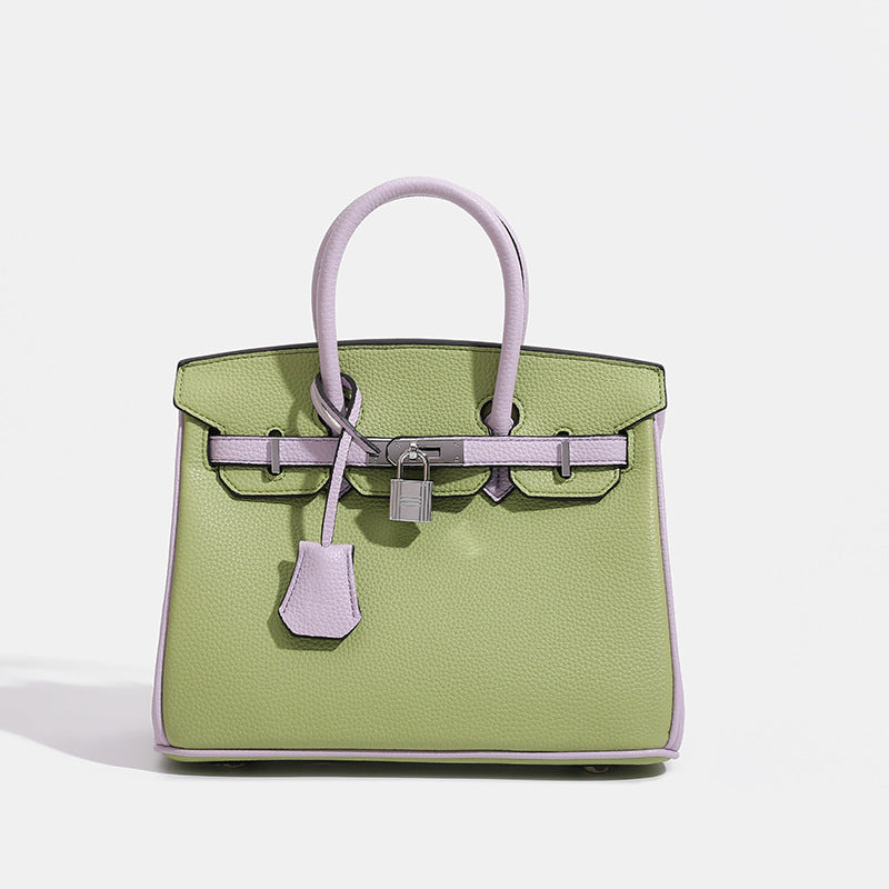 Lychee Pattern Color Matching Single Large Capacity Bags