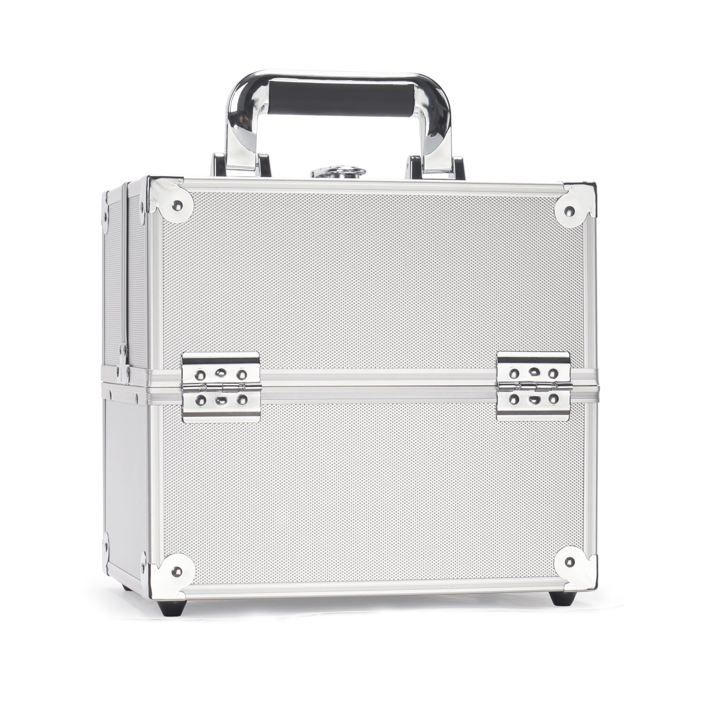 Large Capacity Aluminum Alloy Make Up Specialist Toolbox Tattoo Makeup Cosmetic Case