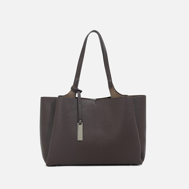 Cool Women's Genuine Leather Retro High-grade Tote Bags