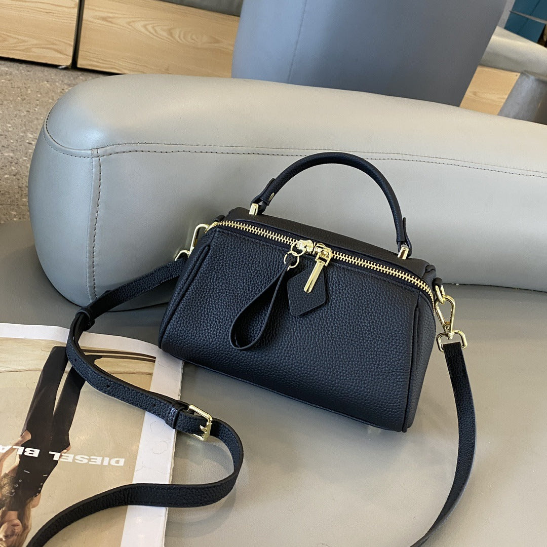 Women's Genuine Leather Elegant Retro Simple Classic Women's Shoulder Bag
