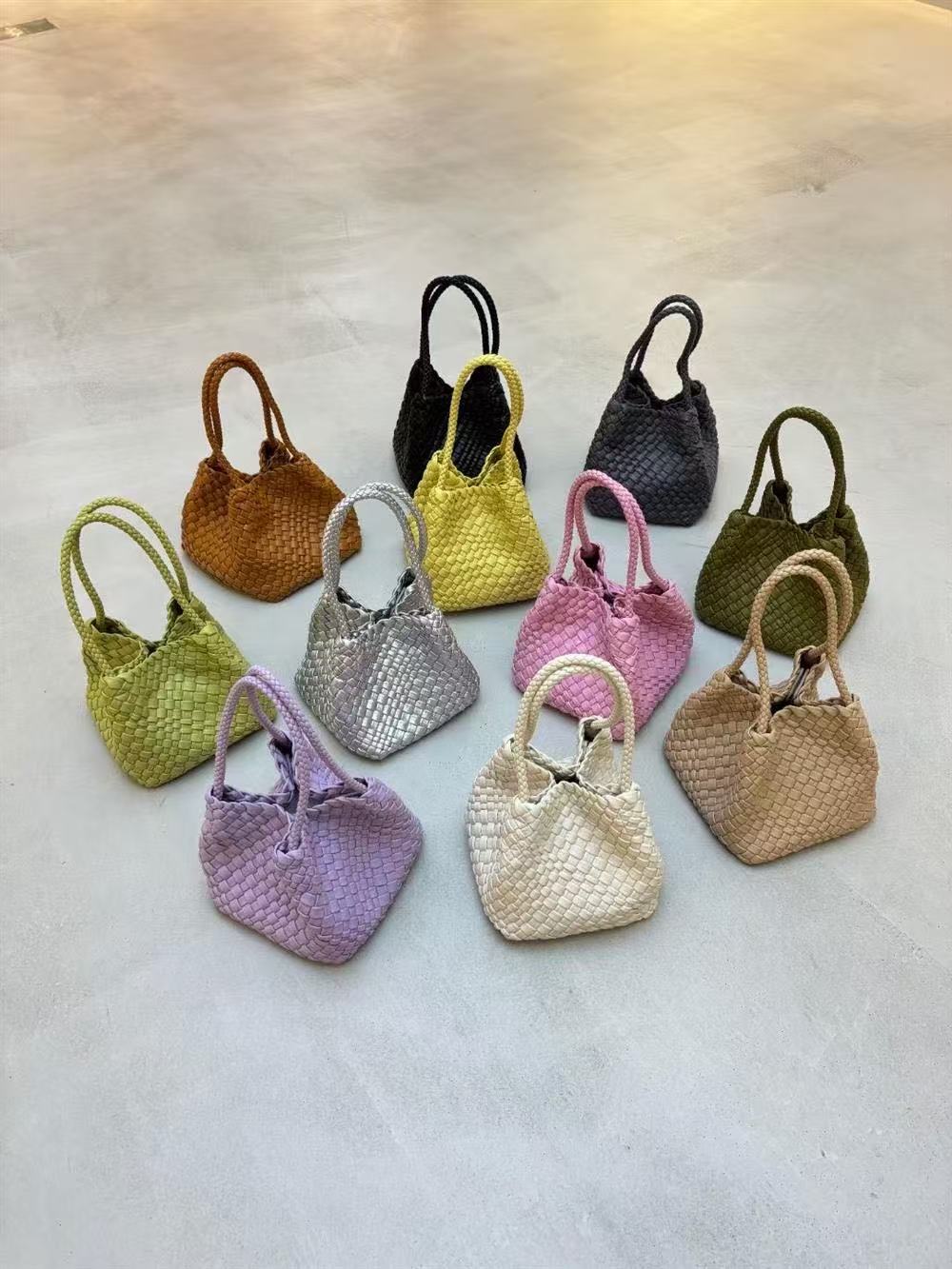 Women's High Sense Niche Hand-woven Vegetable Basket Women's Handbag