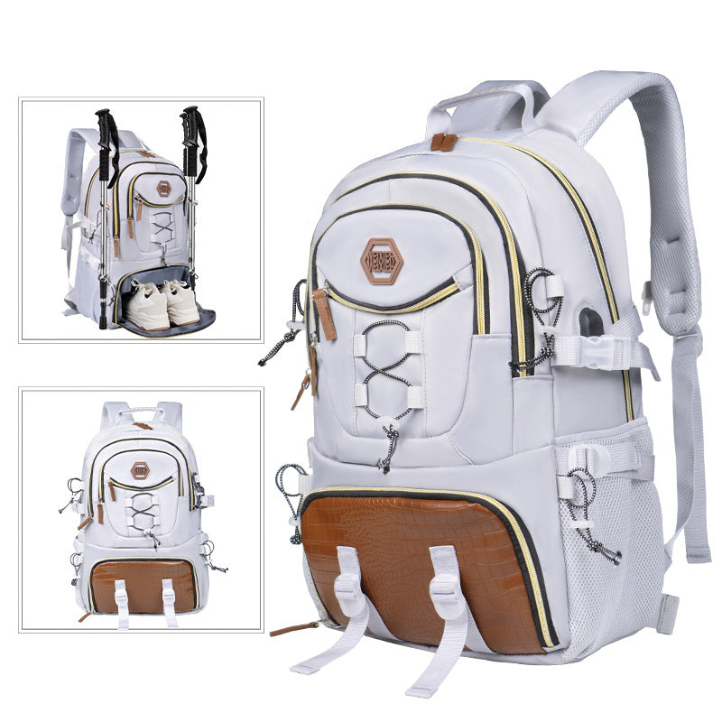 Oxford Cloth Good-looking Large Capacity High Sense Leisure Backpack