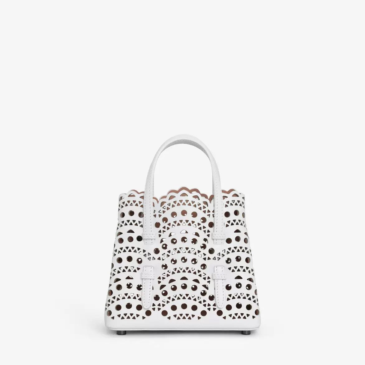 Women's Leather High-grade Niche Wave Hollow Carved Vegetable Women's Shoulder Bag