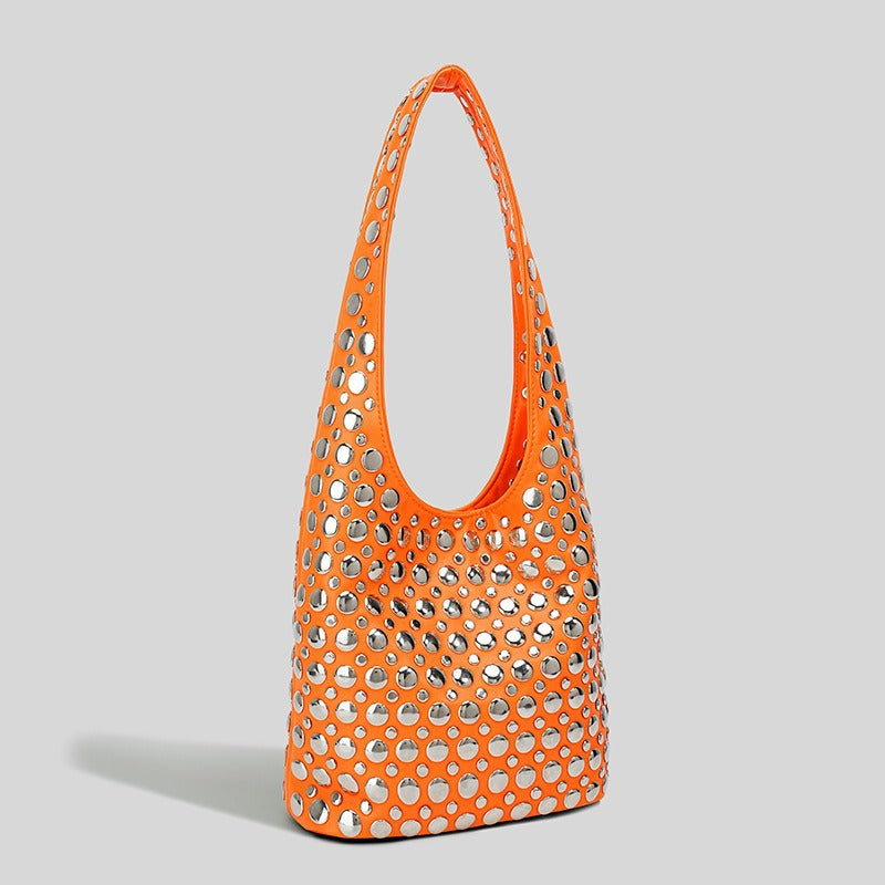Women's Popular Korean Style Fashion Rivet Personality Bags